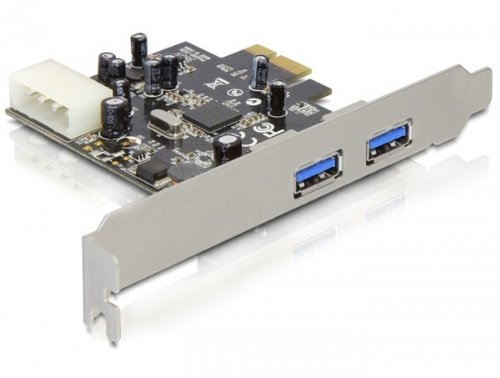 Delock PCI Expr Card 2x USB3.0 ext +LowProfile
