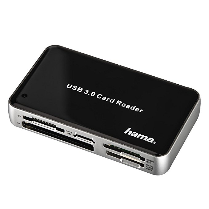 Hama All in One USB 3.0 SuperSpeed Multi Card Reader - Kartenleser - All-in-one (Multi-Format)