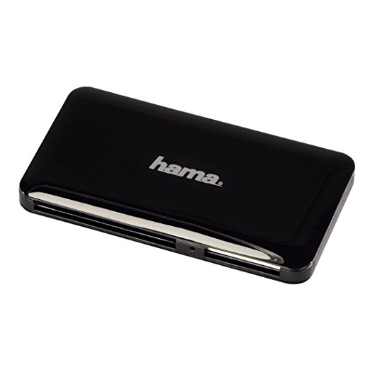Hama Slim USB 3.0 SuperSpeed Multi Card Reader - Kartenleser ( Multi-Format ) - USB 3.0