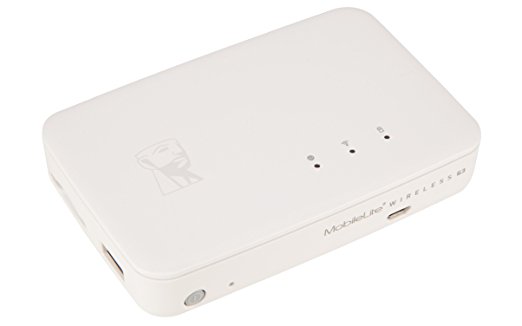 Kingston MobileLite Wireless G3 Kartenleser weiß
