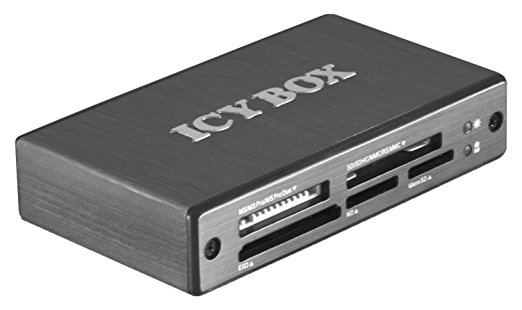 Raidsonic IB-869a Micro-USB Grau Kartenleser