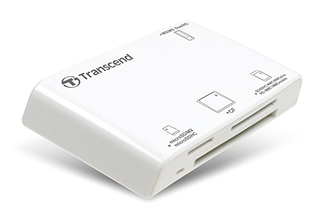 Transcend Multi-Card Reader RDP8W USB 2.0 Cardreader
