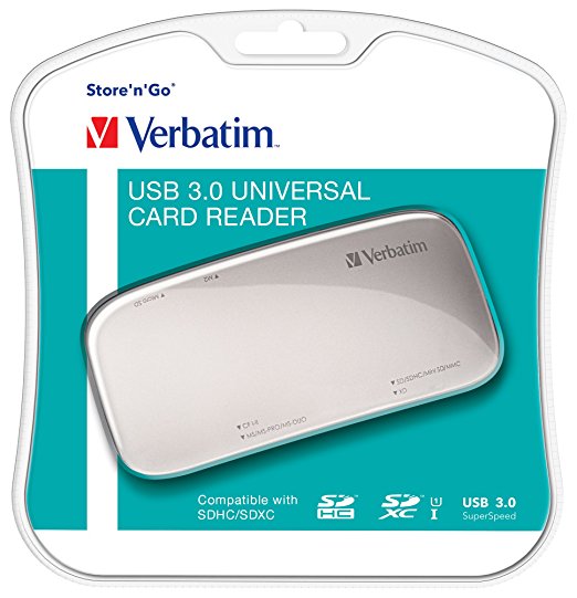 Verbatim Universal Memory Card Reader - Kartenleser - USB 3.0