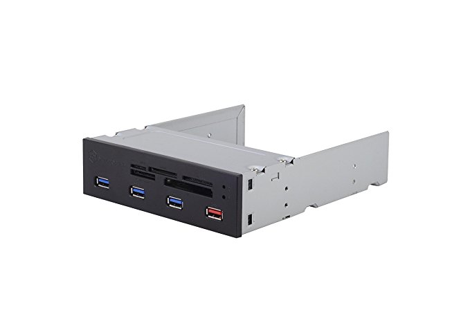 Silverstone FP56 - Speichereinschubadapter mit vordere Anschlüsse - 13,3 cm bis 6,4 cm ( 5,25" bis 2,5" )