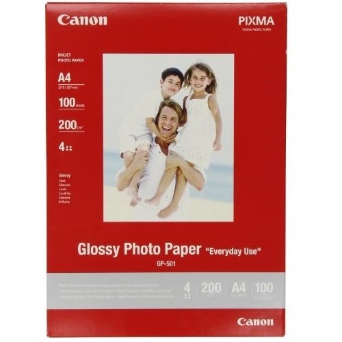 Canon Papier GP501 Glossy Photo Papier A4 (100BL)