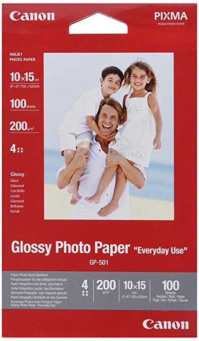 Canon Papier GP501 Glossy Photo Papier 10x15cm