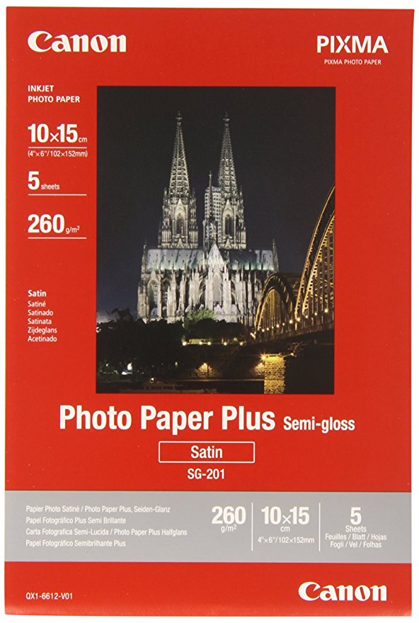 Canon SG-201 10x15 cm 4x6 5 Blatt, 260 g