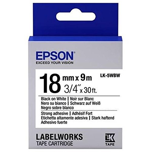 Epson LabelWorks LK-5WBW - Etikettenband - strong adhesive
