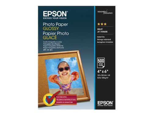 Epson Photo Paper Glossy 10x15 cm 500 Blatt 200 g