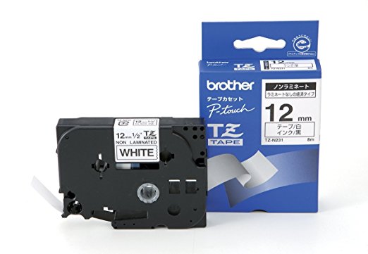 Brother Tape TZEN231/s/w/8m/12mm/no lamin/PT1000