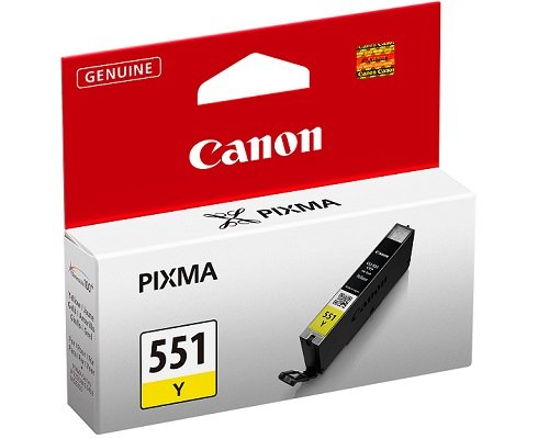 Canon CLI551Y yellow 6511B001
