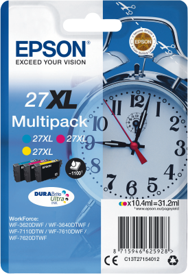 Epson Multipack 27XL Dura Brite Ultra 31,2ml