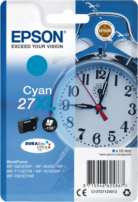 Epson 27XL cyan Dura Brite Ultra Ink 10,4ml