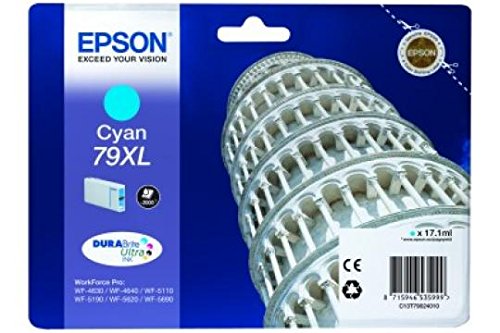 Epson 79XL cyan Dura-Brite Ulta Ink 17.1ml