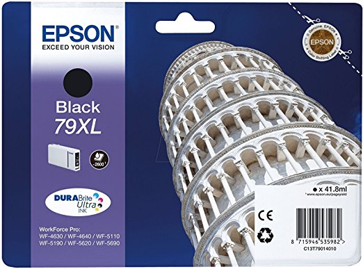 Epson 79XL black Dura-Brite Ultra Ink 41.8ml
