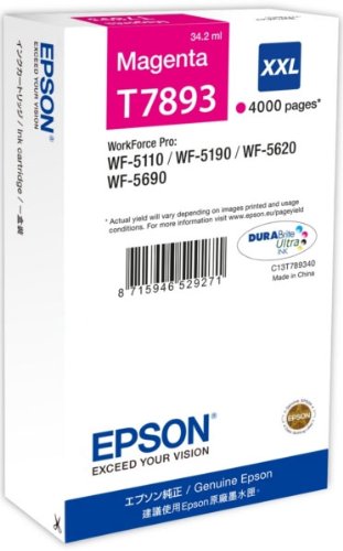 Epson WF5110DW magenta T7893 XXL 34,2ml