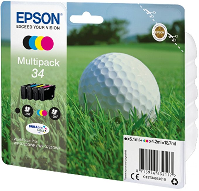 Epson Multipack WorkForce Pro WF-37 4erPack C/Y/M/BK