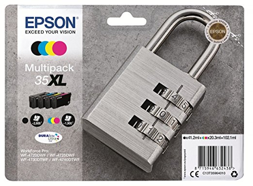 Epson 35XL Multipack Dura Brite 4-Color Pack