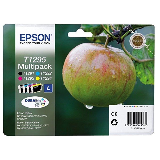 Epson Stylus BX305F cy/ma/ye T1295