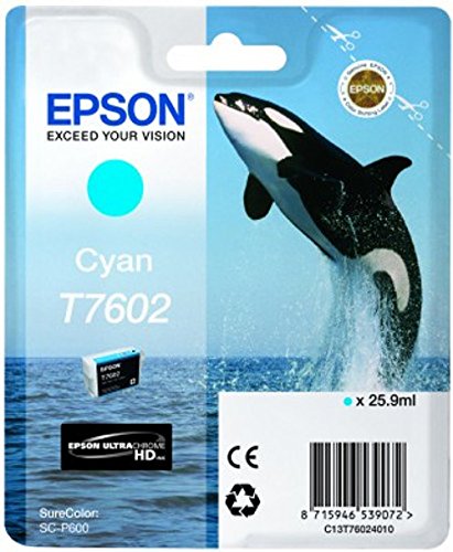 Epson cyan T 7602 Tintenpatrone