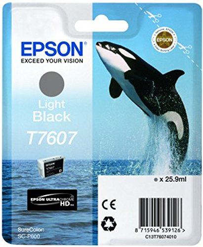 Epson light black T 7607 Tintenpatrone