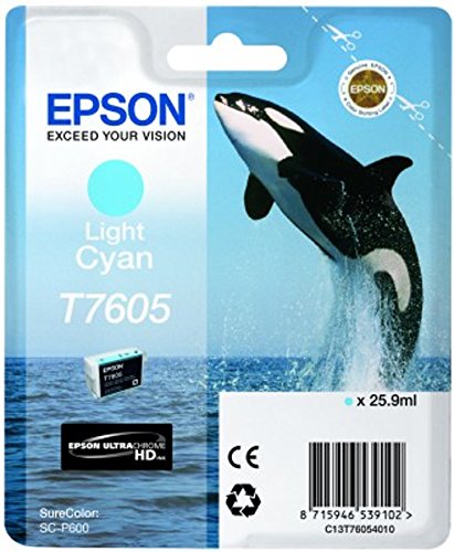 Epson light cyan T 7605 Tintenpatrone