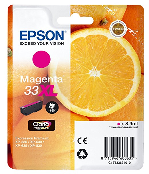 Epson magenta Claria Premium 33 XL T 3363 Tintenpatrone