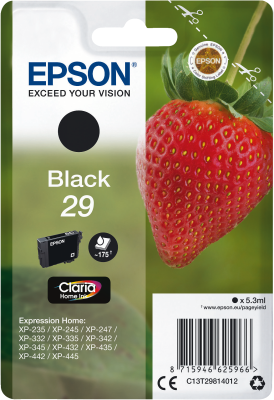Epson 29 Expression Home XP black T2981 5,3ml