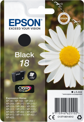 Epson XP30/102 black T1801
