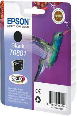 Epson R265/360 RX560 black T0801