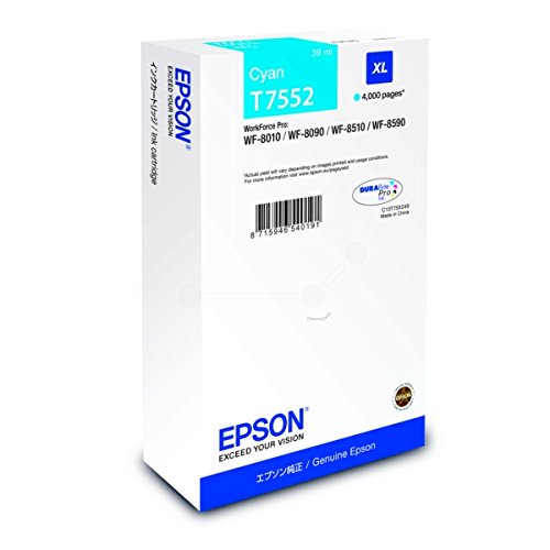 Epson XL cyan T 755 T 7552 Tintenpatrone