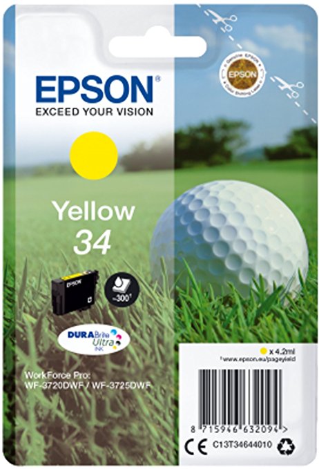 Epson yellow DURABrite Ultra Ink 34 T 3464 Tintenpatrone