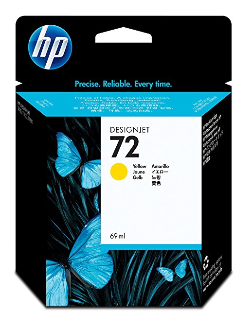 Hewlett Packard 72 - Druckerpatrone - 1 x Gelb