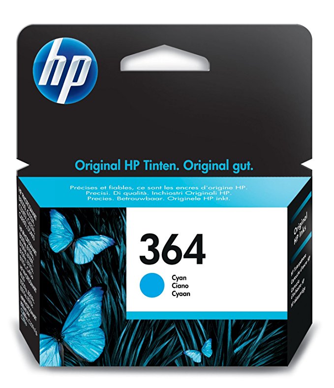 Hewlett Packard CB 318 EE Tintenpatrone cyan No. 364
