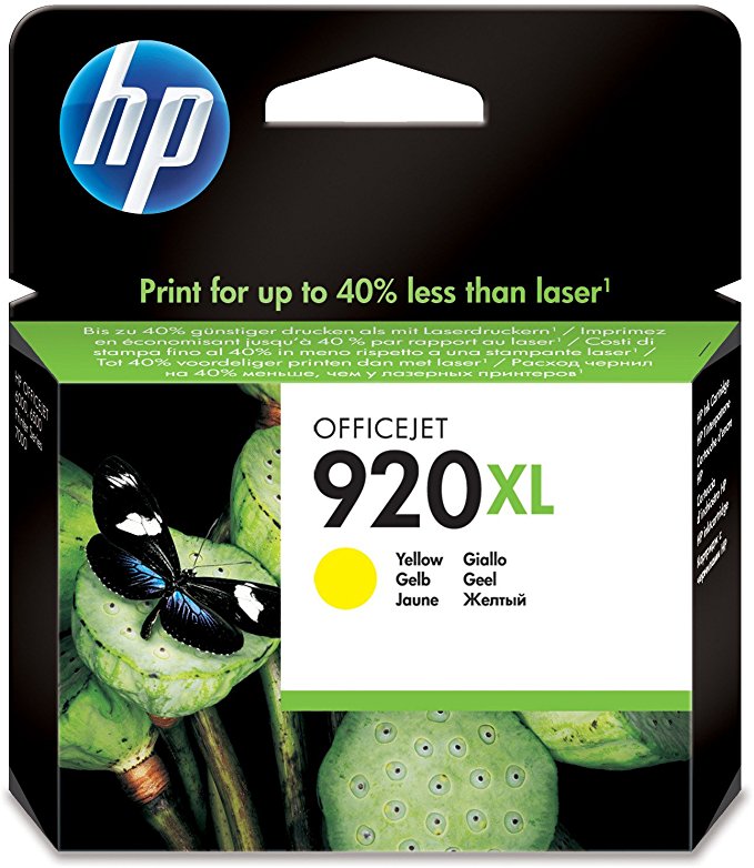 Hewlett Packard CD 974 AE Tintenpatrone yellow No. 920 XL