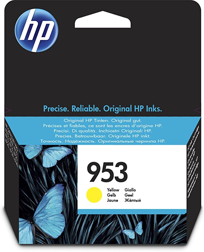 Hewlett Packard F6U14AE Tintenpatrone yellow No. 953