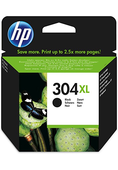 Hewlett Packard 304XL Schwarz Tintenpatrone