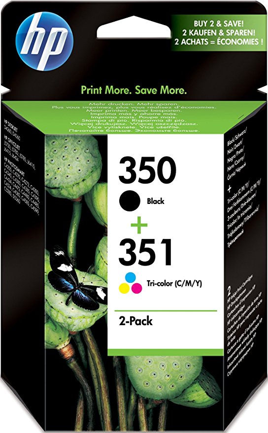 Hewlett Packard SD 412 EE Tintenpatronen No. 350 und 351