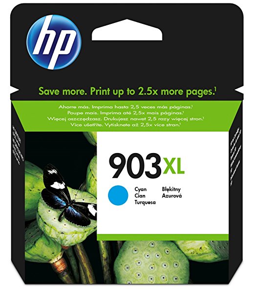 Hewlett Packard T6M03AE Tintenpatrone cyan No. 903 XL