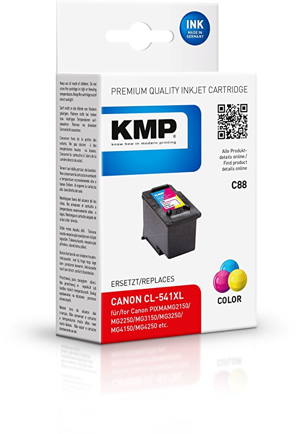 KMP C88 color kompatibel mit Canon CL-541 XL Tintenpatrone