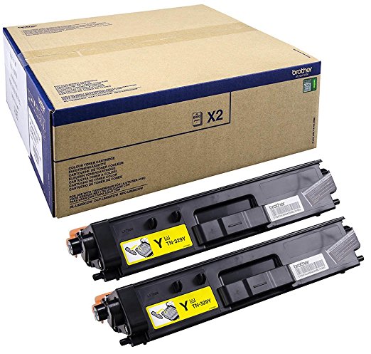 Brother TN-329YTWIN Lasertoner 12000Seiten Gelb Lasertoner / Patrone