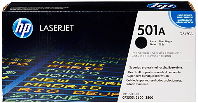 Hewlett Packard Druckkassette Q6470A schwarz