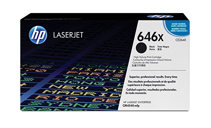 Hewlett Packard 646X - Hohe Ergiebigkeit - Schwarz
