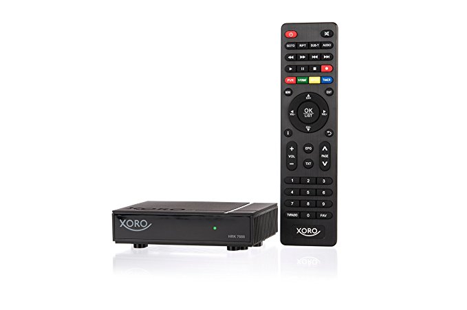 Xoro HRK 7688, HD Kabelreceiver, PVR-Ready, schwarz