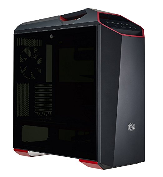Coolermaster Geh Midi MasterCase Maker 5t(B/Red/Echtglas