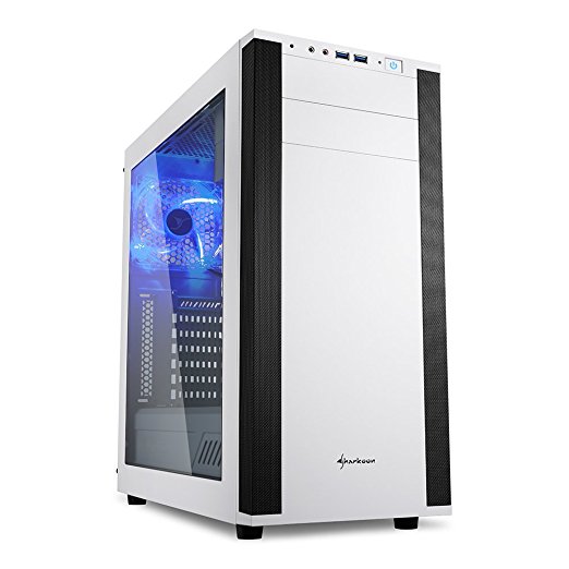Sharkoon Gehäuse Sharkoon M25-W ATX 7.1 Sound Weiß