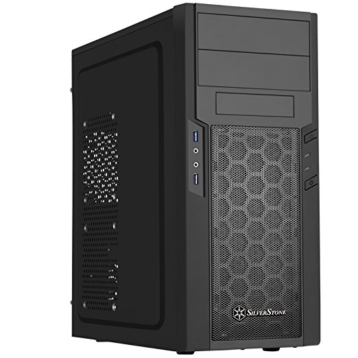 Silverstone SST-PS13B Tower-Gehäuse schwarz