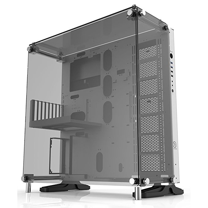 Thermaltake Core P5 Tempered Glass Snow Edition Bench/Show-Gehäuse weiß/schwarz, Window-Kit
