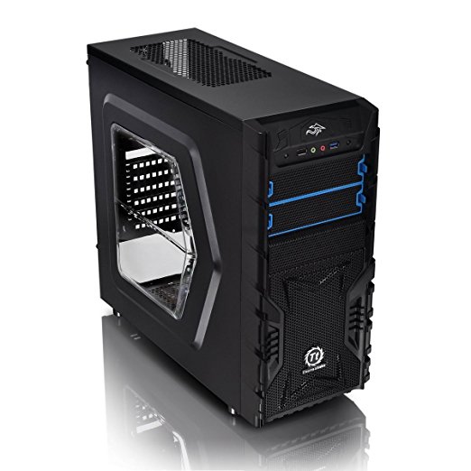 Thermaltake Versa H23 Window Tower-Gehäuse schwarz, Window-Kit