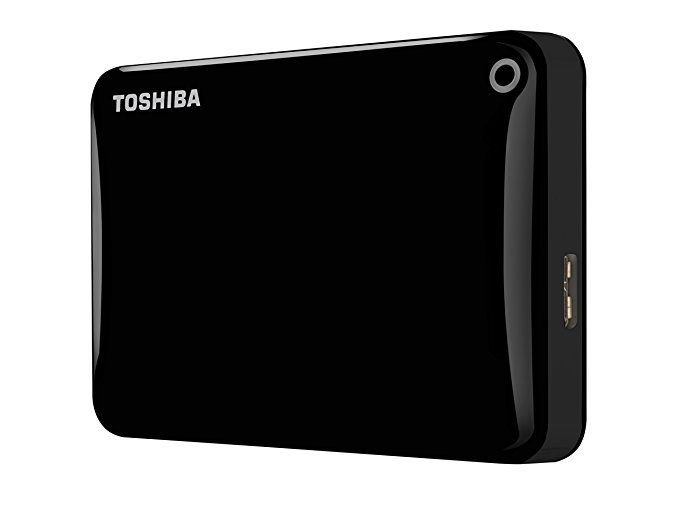 Toshiba Canvio Connect II 1TB USB Type-A 3.0 (3.1 Gen 1) 1000GB Schwarz Externe Festplatte